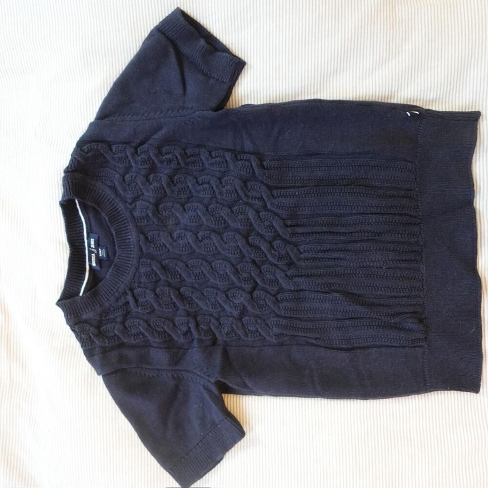 Nautica Women's Black and Navy Jumper